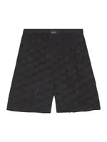 Balenciaga BB Monogram Pajama Shorts