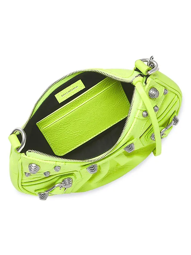 Balenciaga BB Logo Neon Bag