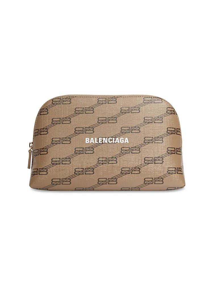 BB Signature Canvas Tote Bag in Beige - Balenciaga