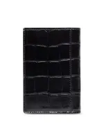 Balenciaga Plate Vertical Compact Wallet