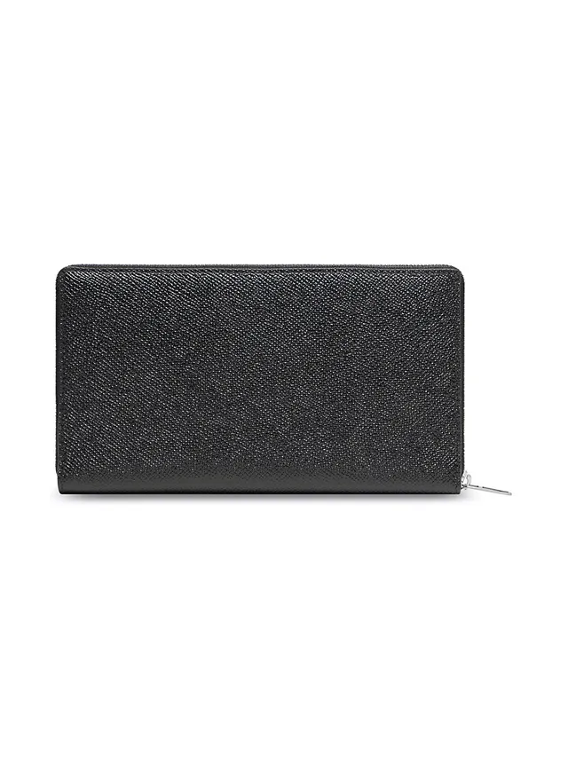 Balenciaga Plate Vertical Compact Wallet