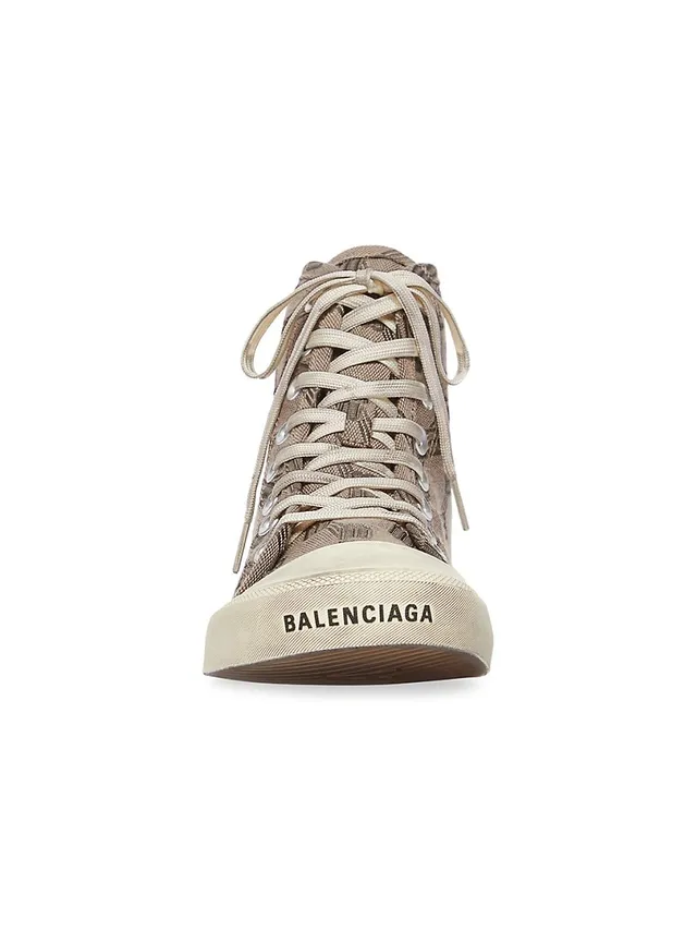 Buy Balenciaga Paris High 'BB Monogram - Dark Mink Grey' - 688752