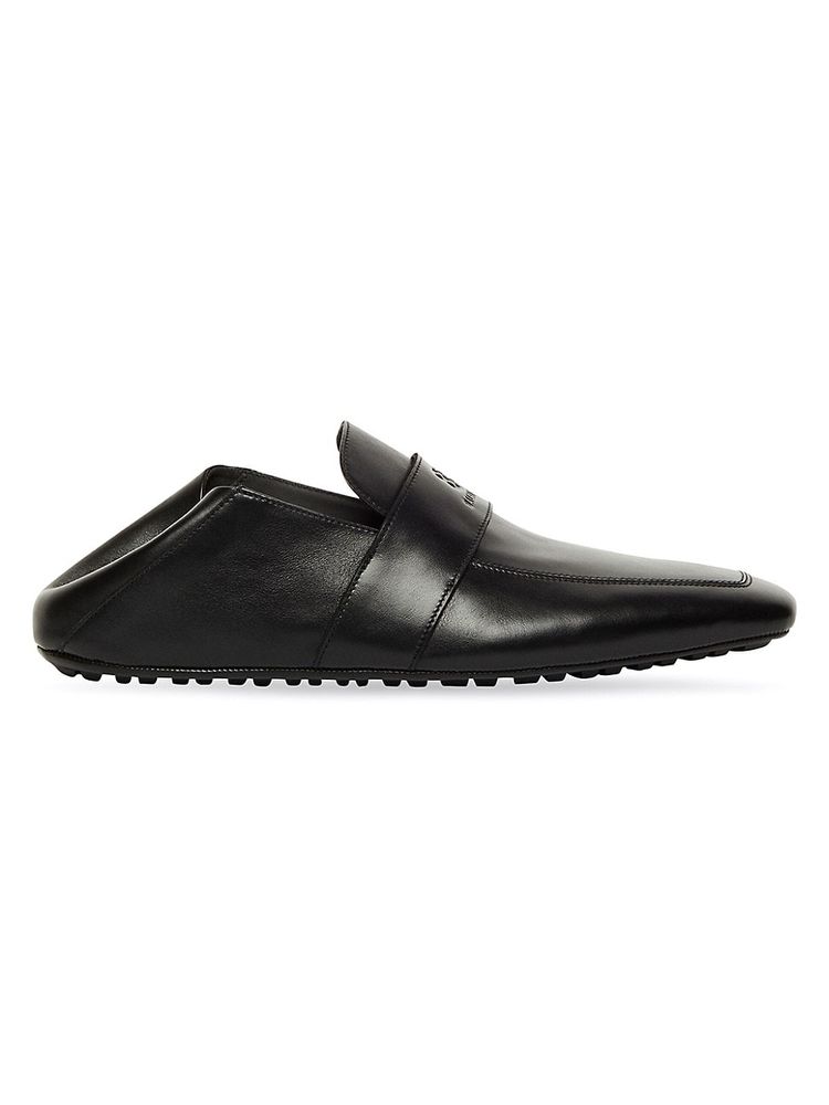 Luxury shoes for men  Balenciaga black patent leather Derby