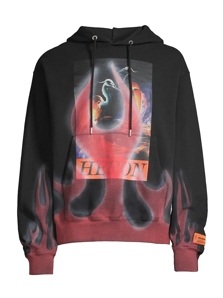 Heron Preston Cotton Logo Hoodie