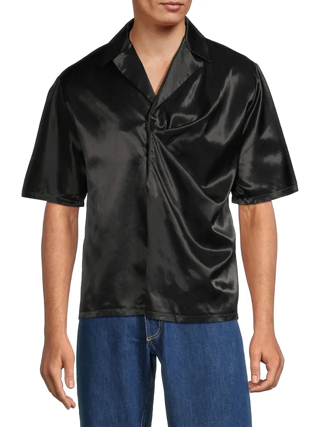 Summer Street Fronds Silk Shirt