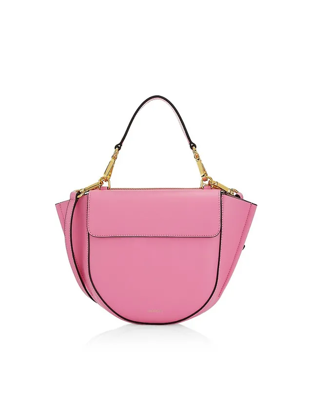 Strathberry MINI CRESCENT - Handbag - soft pink/light pink