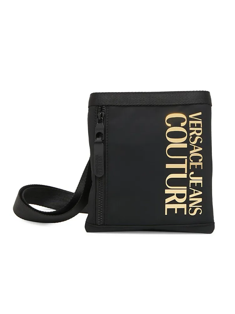 Versace Jeans Couture Institutional Logo Crossbody Bag