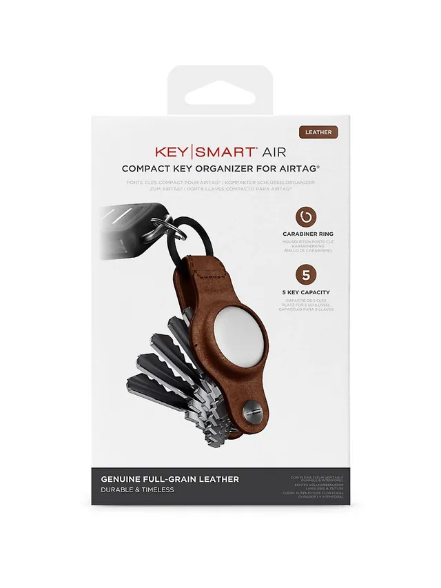 KeySmart Black Air Compact Key Holder for AirTag KS040 - The Home