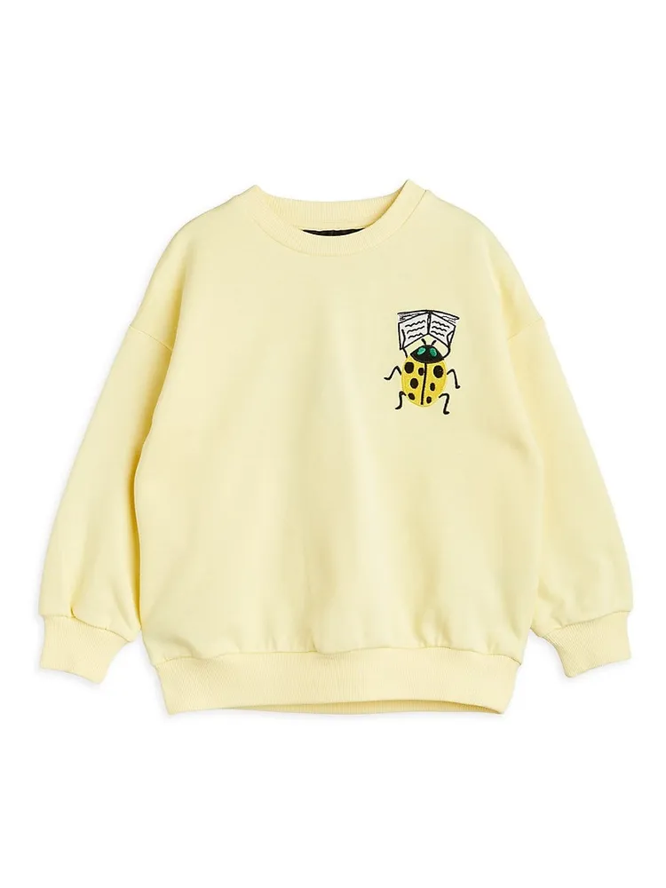 NINETY NINE TO ZERO' EMBROIDERY CREWNECK SWEATSHIRT