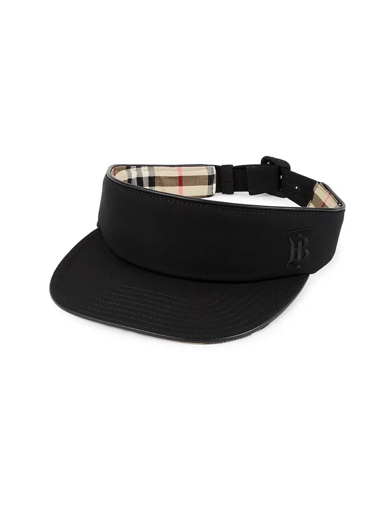 BURBERRY Burberry check & leather TB belt PVC unisex