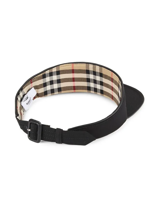 Burberry Checks Leather Dog Collar