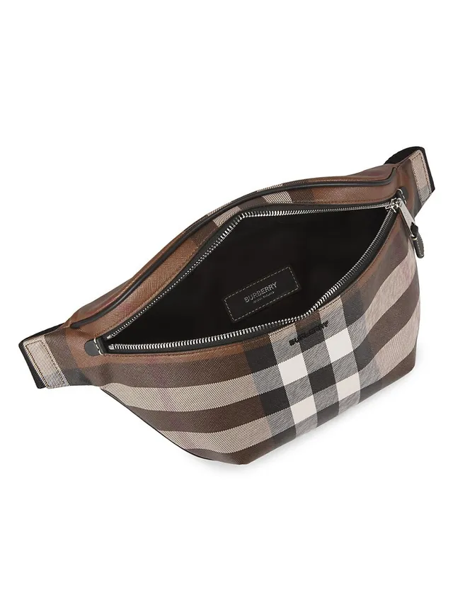 Cason Belt Bag in Dark Birch Brown - Men