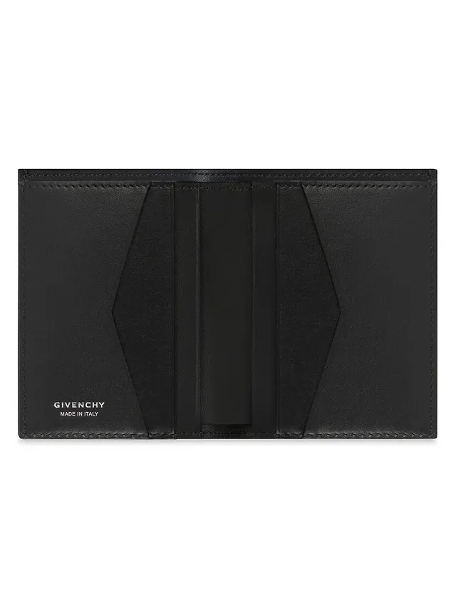 Balenciaga Signature Card Holder Bb Monogram Coated Canvas And Allover Logo