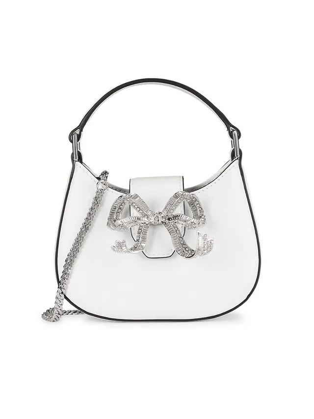 Off-White Girls Off Graffiti Mini Bag in White