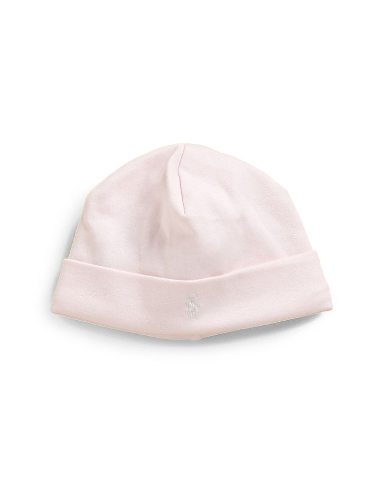 Dominant Rond en rond Dij Polo Ralph Lauren Baby's Cotton Hat - Delicate Pink | The Summit