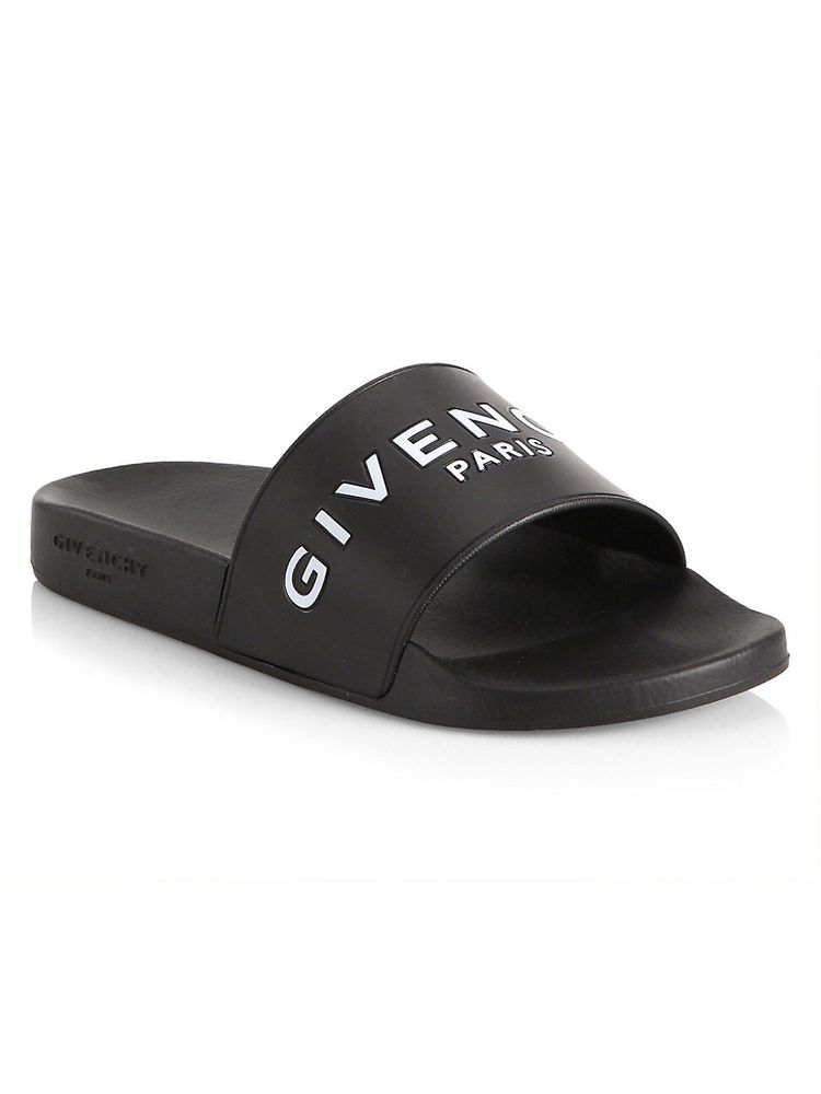 Givenchy Women's Logo Pool Slides | The Summit