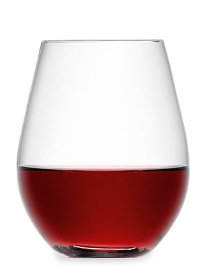 Stemless Red Wine Glasses/Set of 4