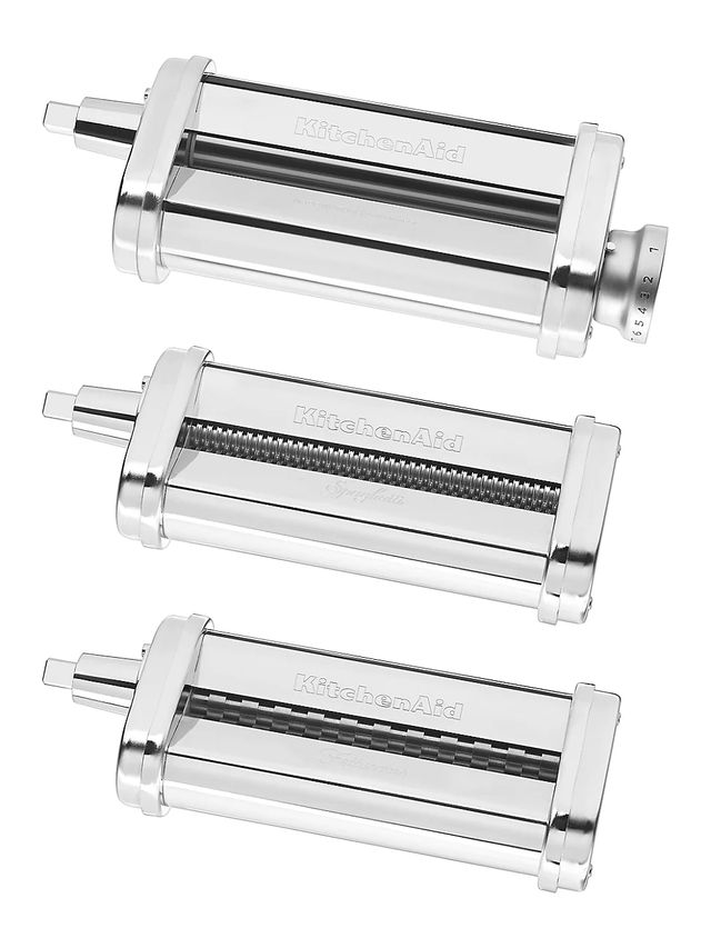 KitchenAid 3-Piece Pasta Roller & Cutter Attachments - Grey | The Summit