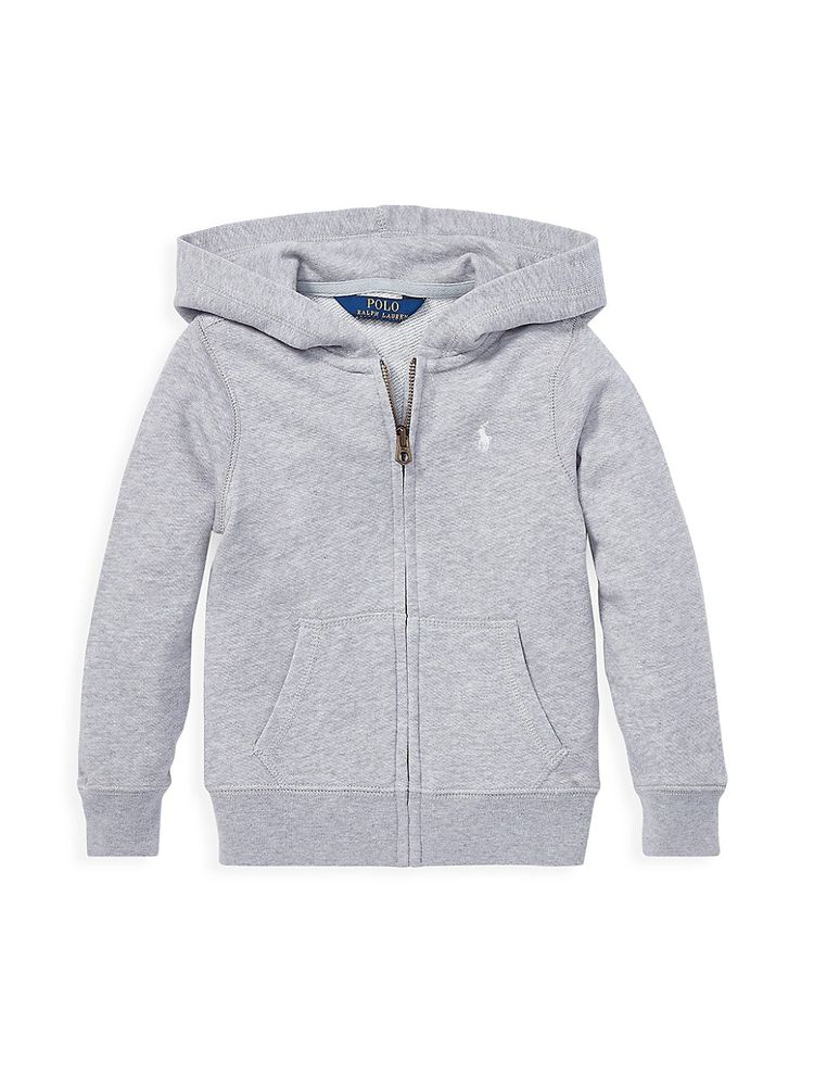 Polo Ralph Lauren Little Girl's French Terry Hoodie | The Summit