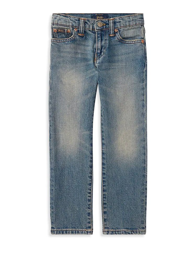 Polo Ralph Lauren Little Boy's & Hampton Slim-Fit Jeans - Blue | The Summit