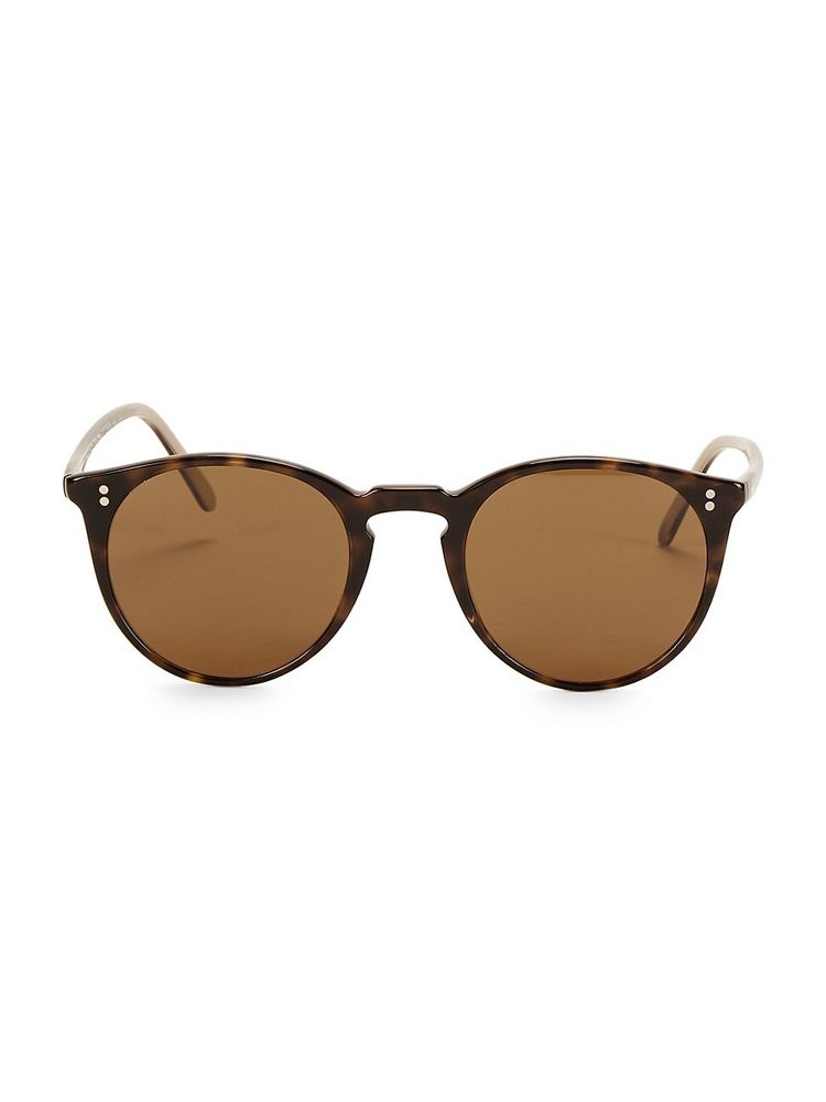 Oliver Peoples Women's O'Malley 48MM Phantos Sunglasses - Brown | The Summit