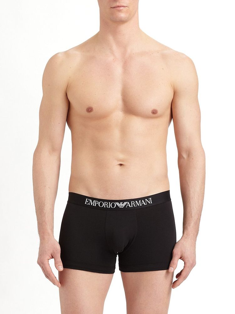 Emporio Armani Men's Stretch Cotton Boxer Briefs | The Summit