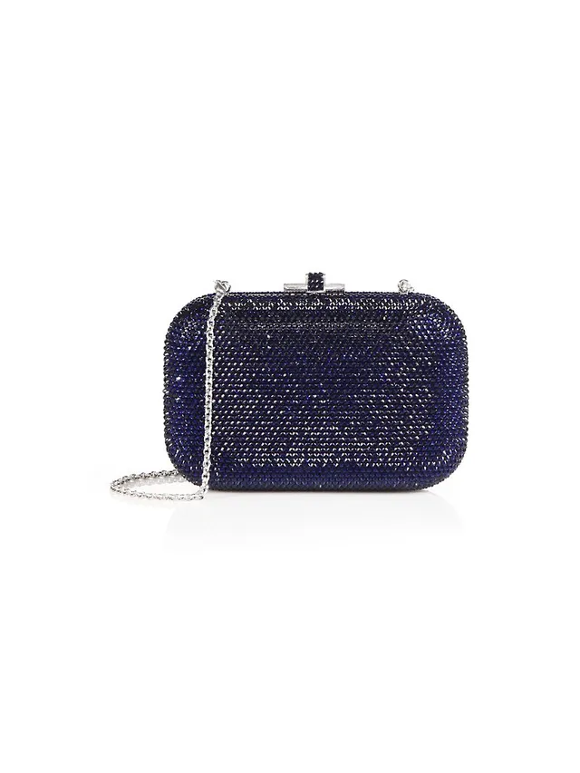 Shop Judith Leiber Couture Game Day Football Pigskin Crystal Clutch