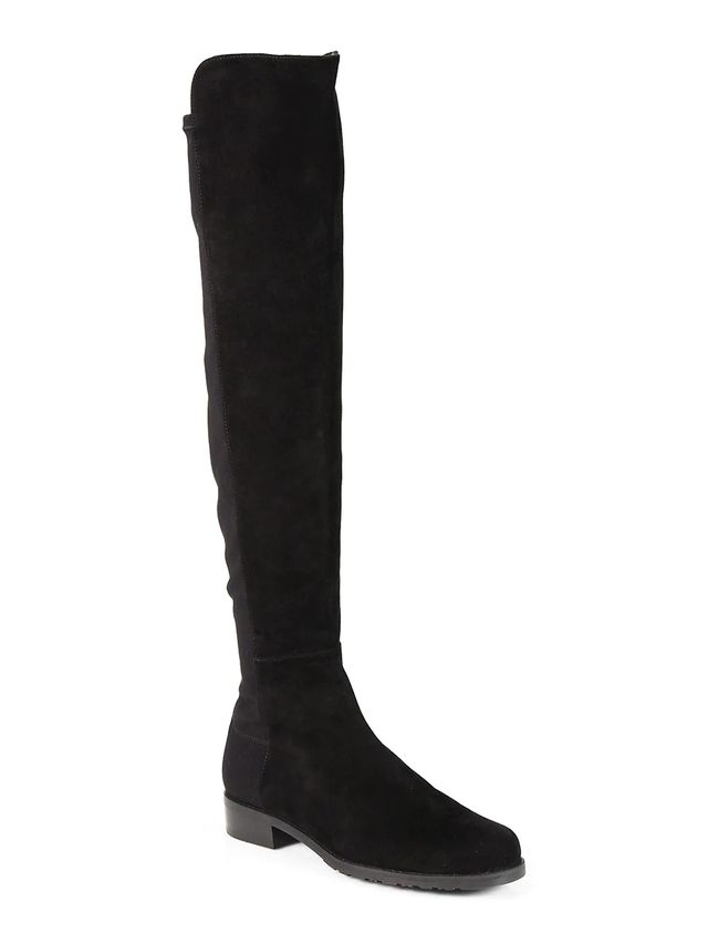 Tory Burch Multi Logo Stretch Over-the-Knee Boot | The Summit