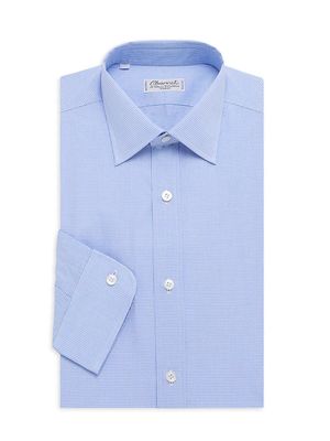 Men's Solid Poplin Dress Shirt