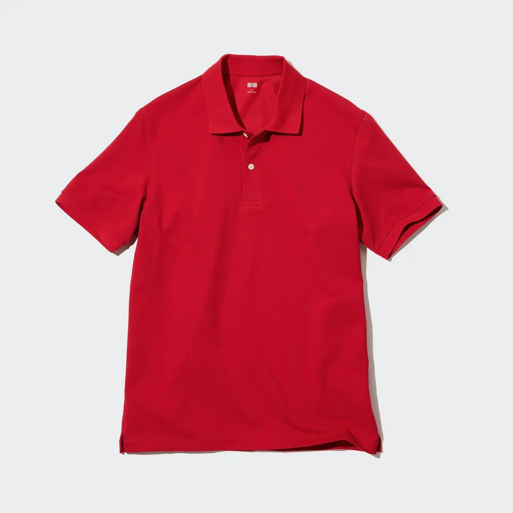 Dry Pique Short Sleeve Polo Shirt