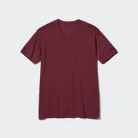 DRY V-NECK SHORT SLEEVE COLOUR T-SHIRT