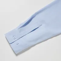 Rayon Long-Sleeve Blouse