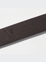 Italian Leather Stitched Belt