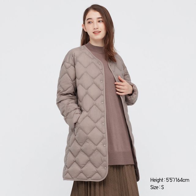 manteau long molletonné