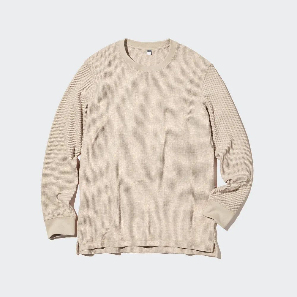 WAFFLE CREW NECK T-SHIRT