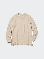 WAFFLE CREW NECK T-SHIRT