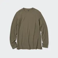 WAFFLE CREW NECK T-SHIRT