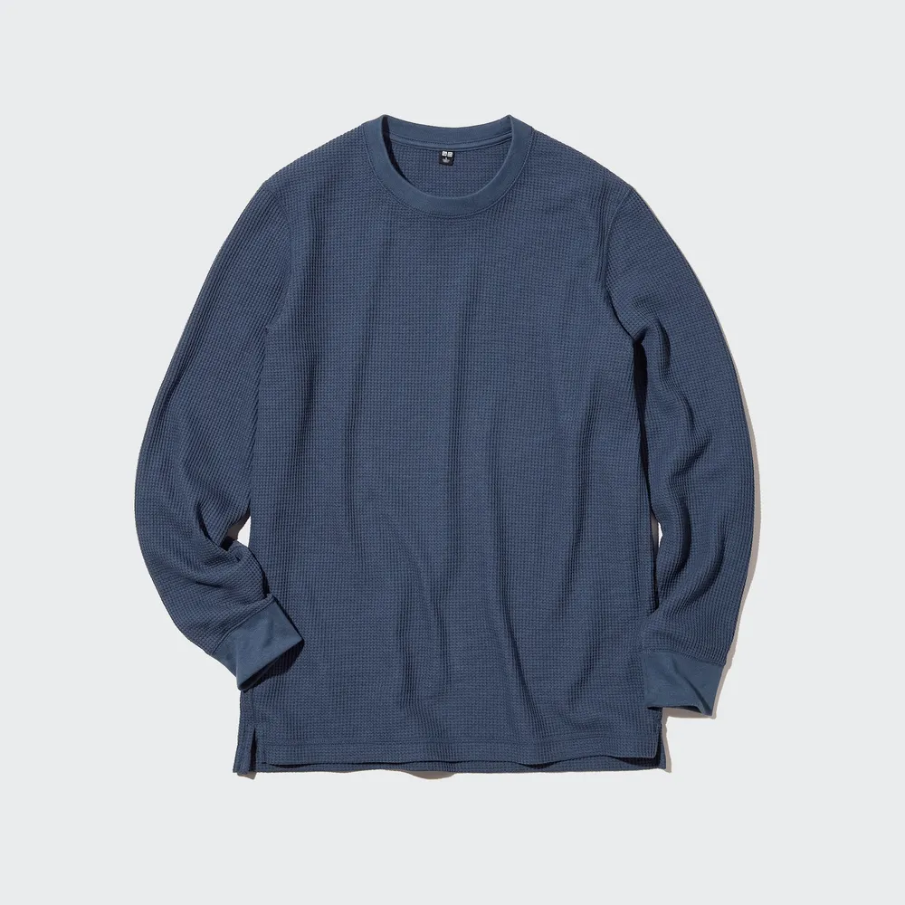 WAFFLE CREW NECK T-SHIRT