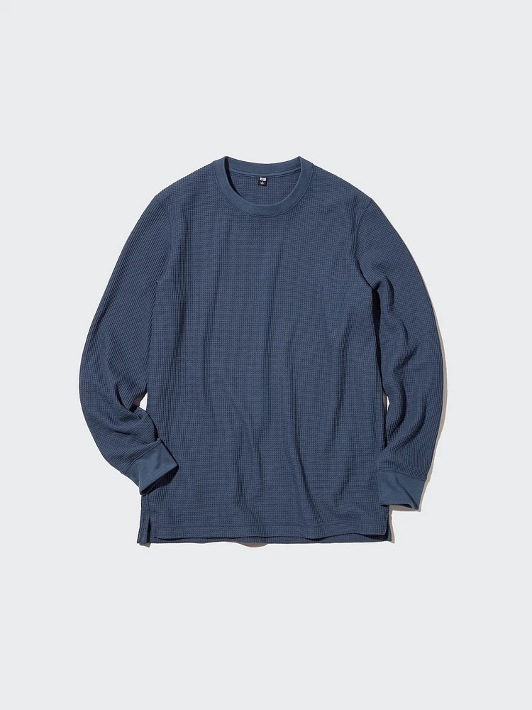 WAFFLE CREW NECK T-SHIRT