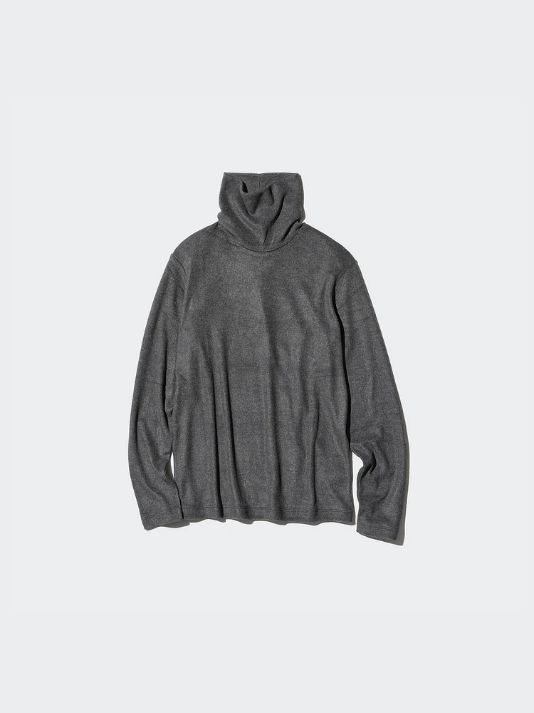 HEATTECH FLEECE TURTLENECK T-SHIRT