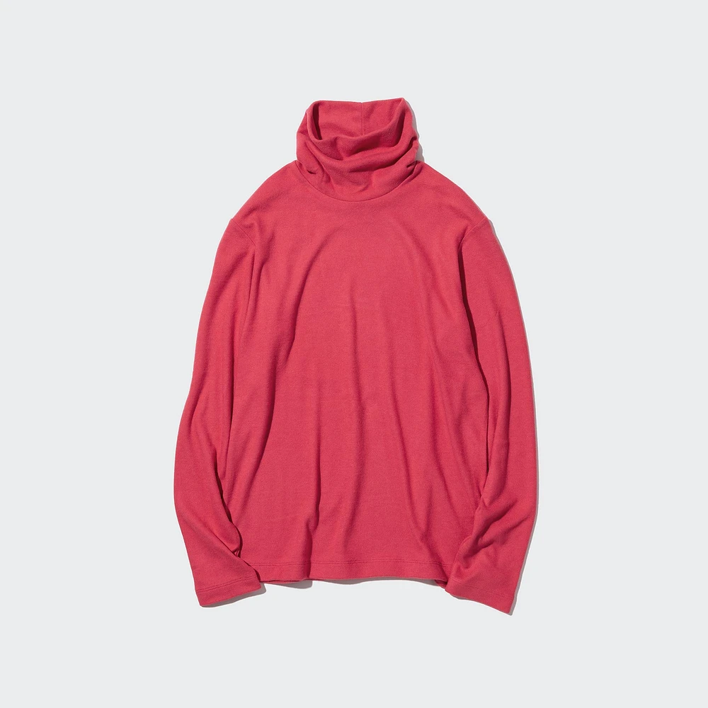 HEATTECH FLEECE TURTLENECK T-SHIRT