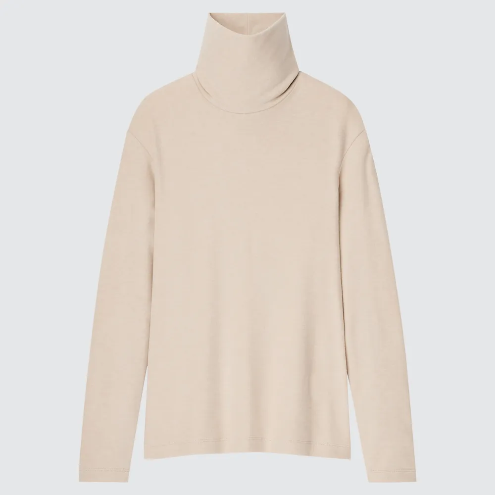 HEATTECH FLEECE TURTLENECK T-SHIRT