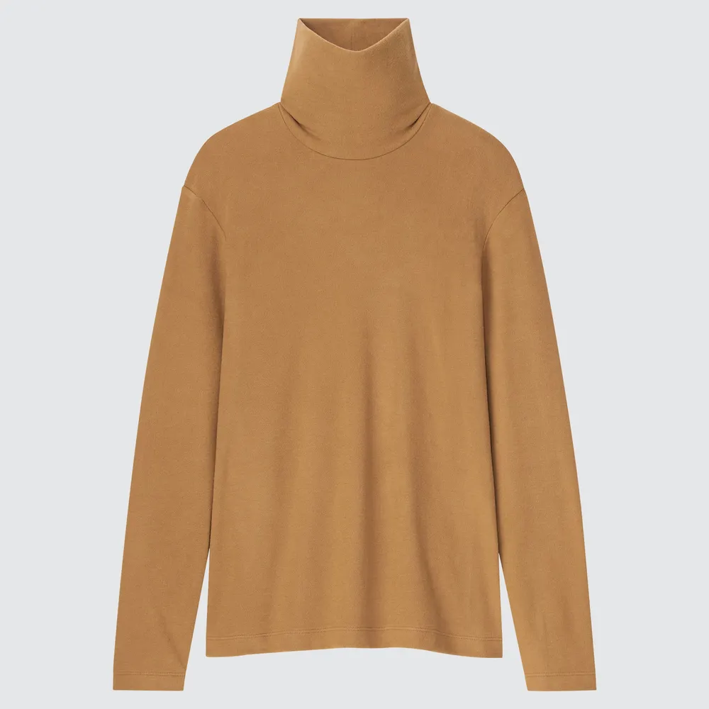 HEATTECH FLEECE TURTLENECK T-SHIRT