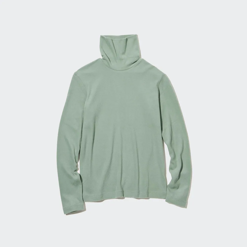 HEATTECH FLEECE TURTLENECK T-SHIRT