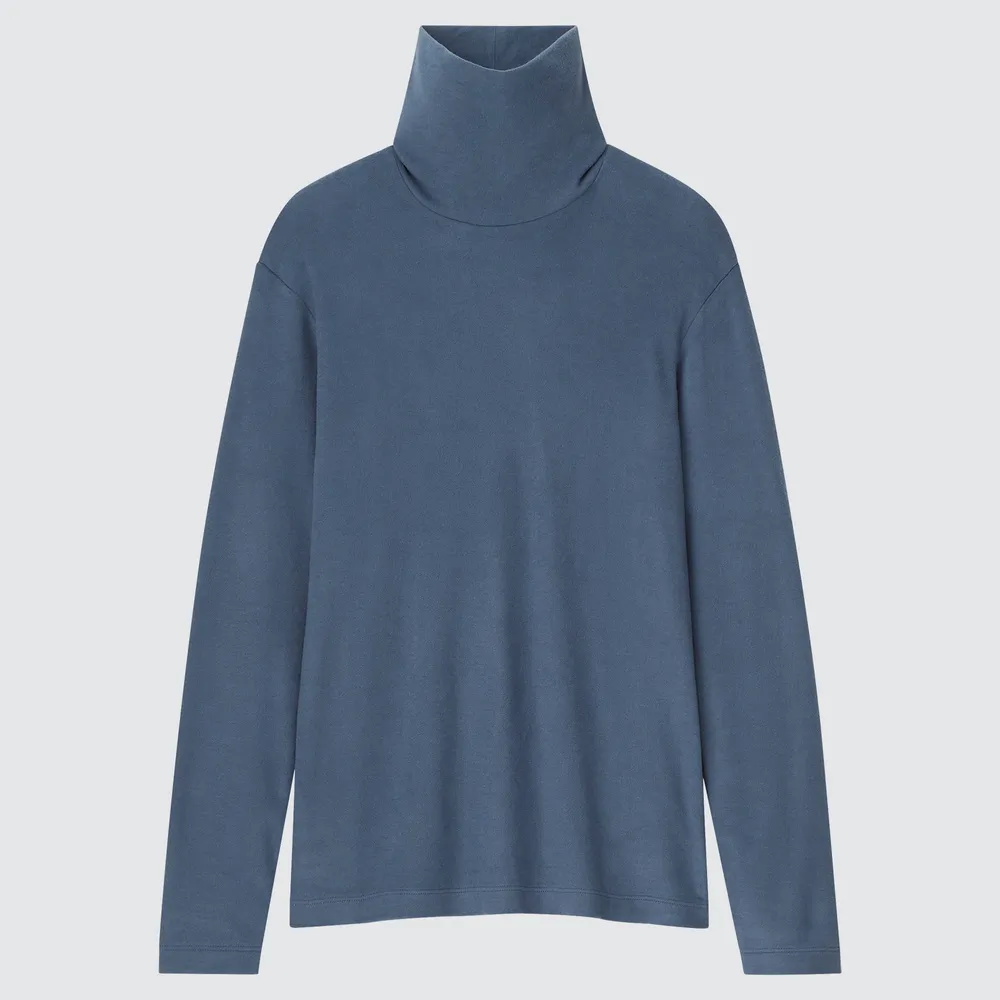 HEATTECH FLEECE TURTLENECK T-SHIRT