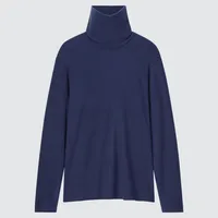 HEATTECH Fleece Turtleneck Long-Sleeve T-Shirt
