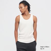 DRY COLOUR RIBBED TANK TOP