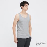 DRY COLOUR RIBBED TANK TOP