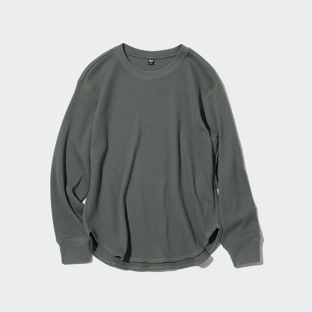 WAFFLE LONG SLEEVE T-SHIRT