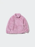 Fluffy Yarn Fleece Full-Zip Jacket